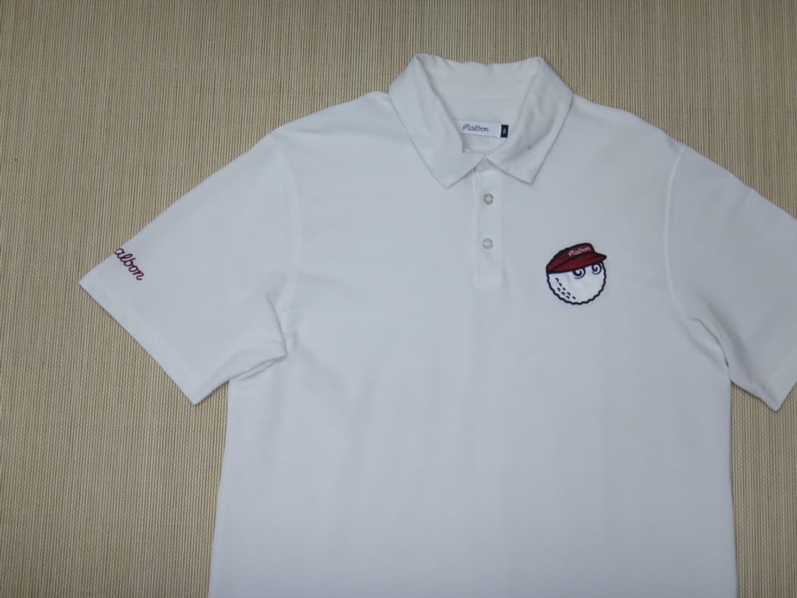 (2XL) 말본 Malbonre 버킷 폴로 티셔츠 WHITE 상품이미지3