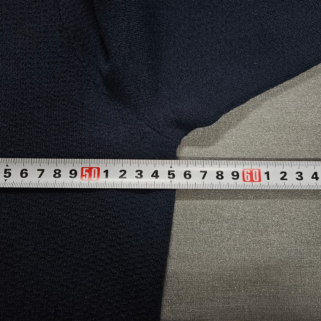 100-105 닥스 24FW 모100 카라 니트 슬림핏 네이비 상품이미지7