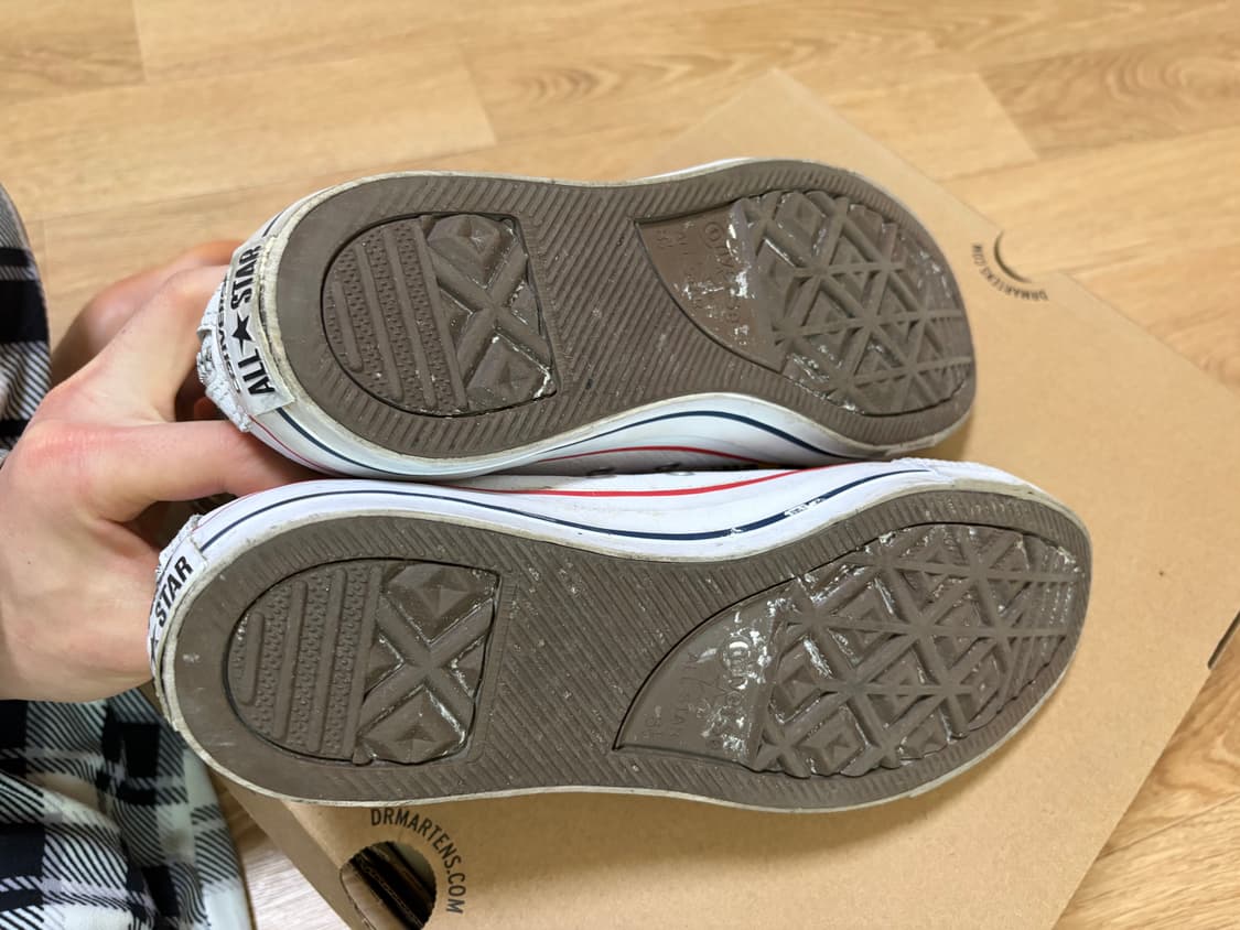 레더 화이트 지퍼 컨버스 270 상품이미지7