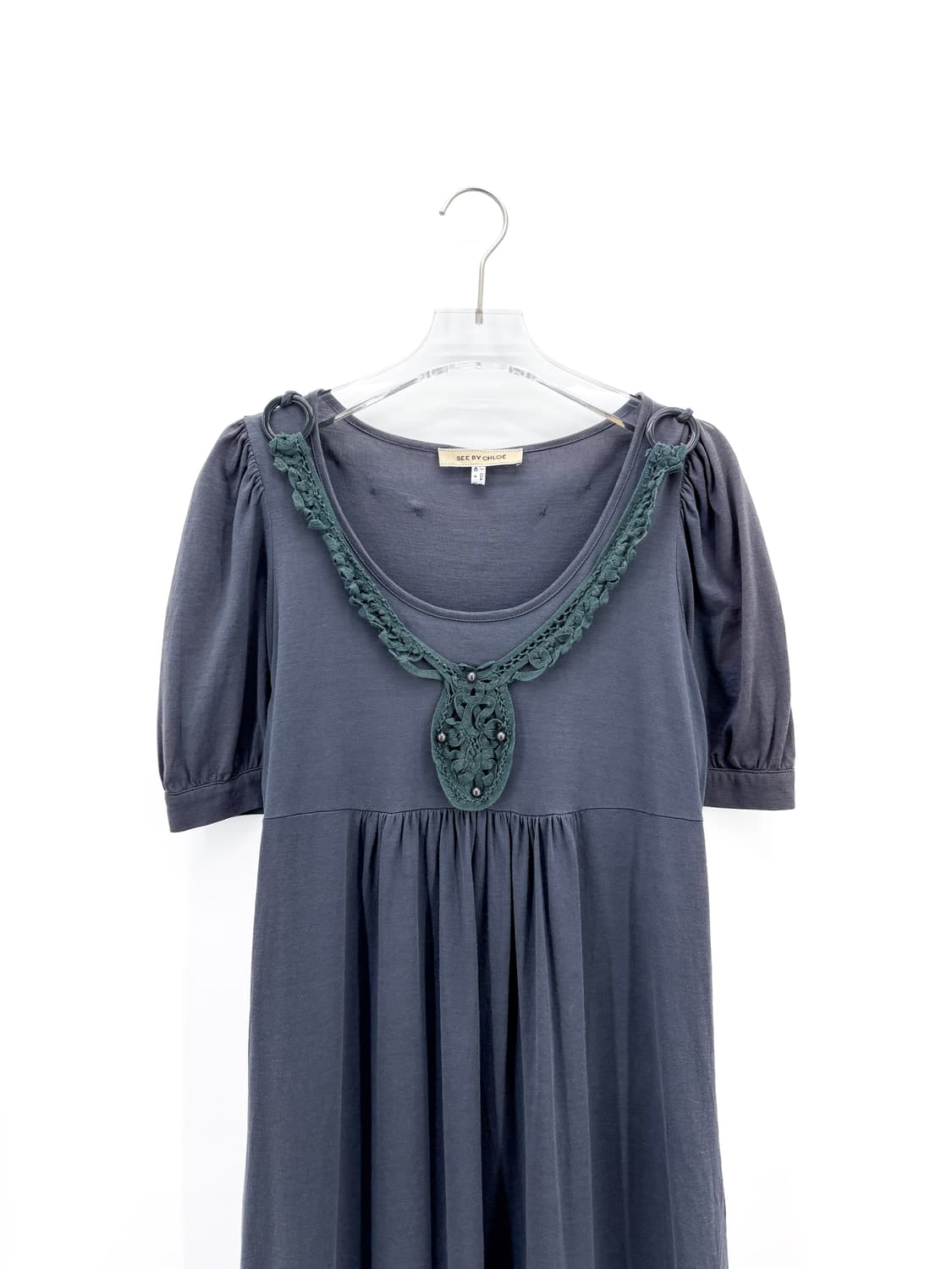 끌로에 레이스 실크 원피스 상품이미지2