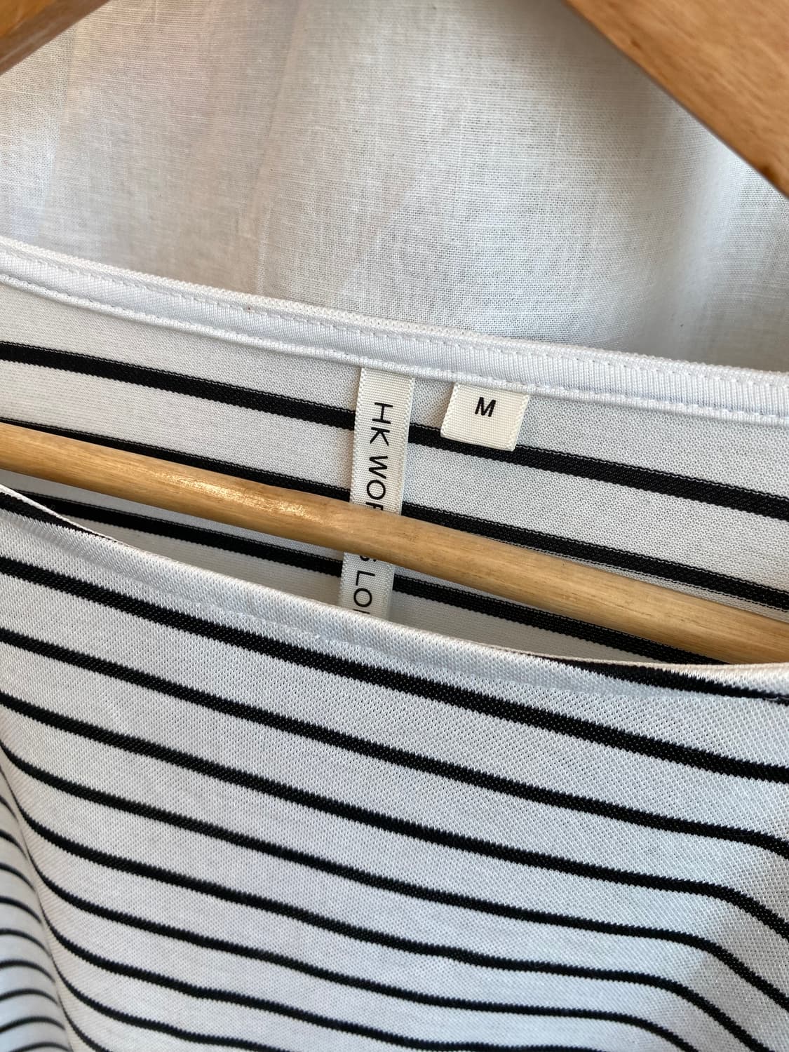 HK WORKSLONDON 스트라이프 반팔티셔츠(M-L) 상품이미지7