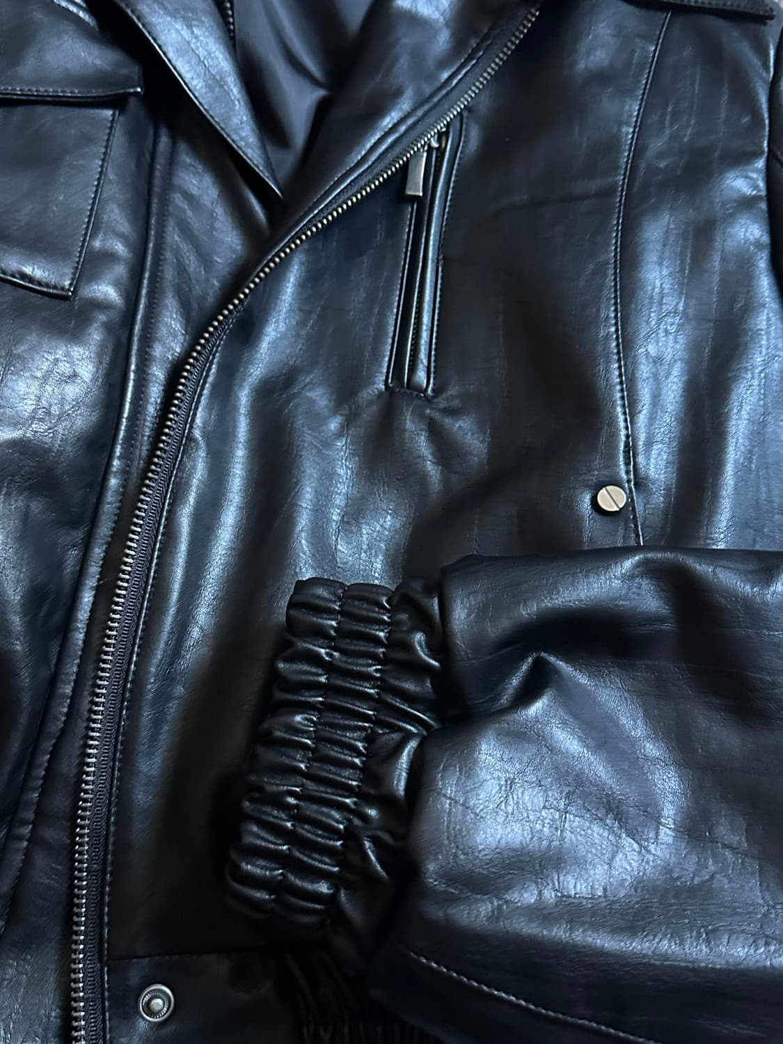 보헴서 LEATHER BLOUSON JUMPER 상품이미지4