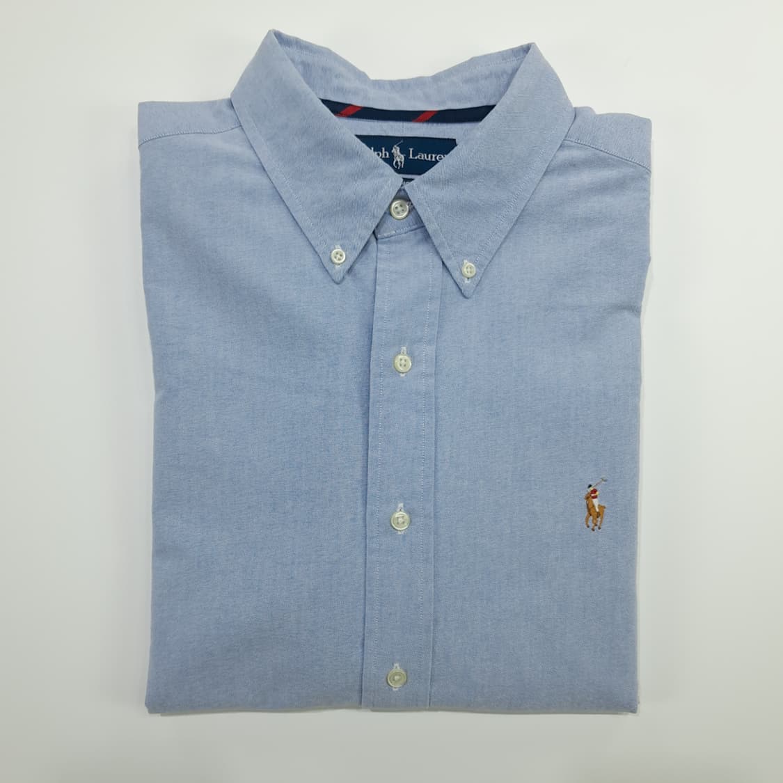 CN715 2XL 폴로 랄프로렌 클래식블루 긴팔 셔츠 남방 상품이미지9