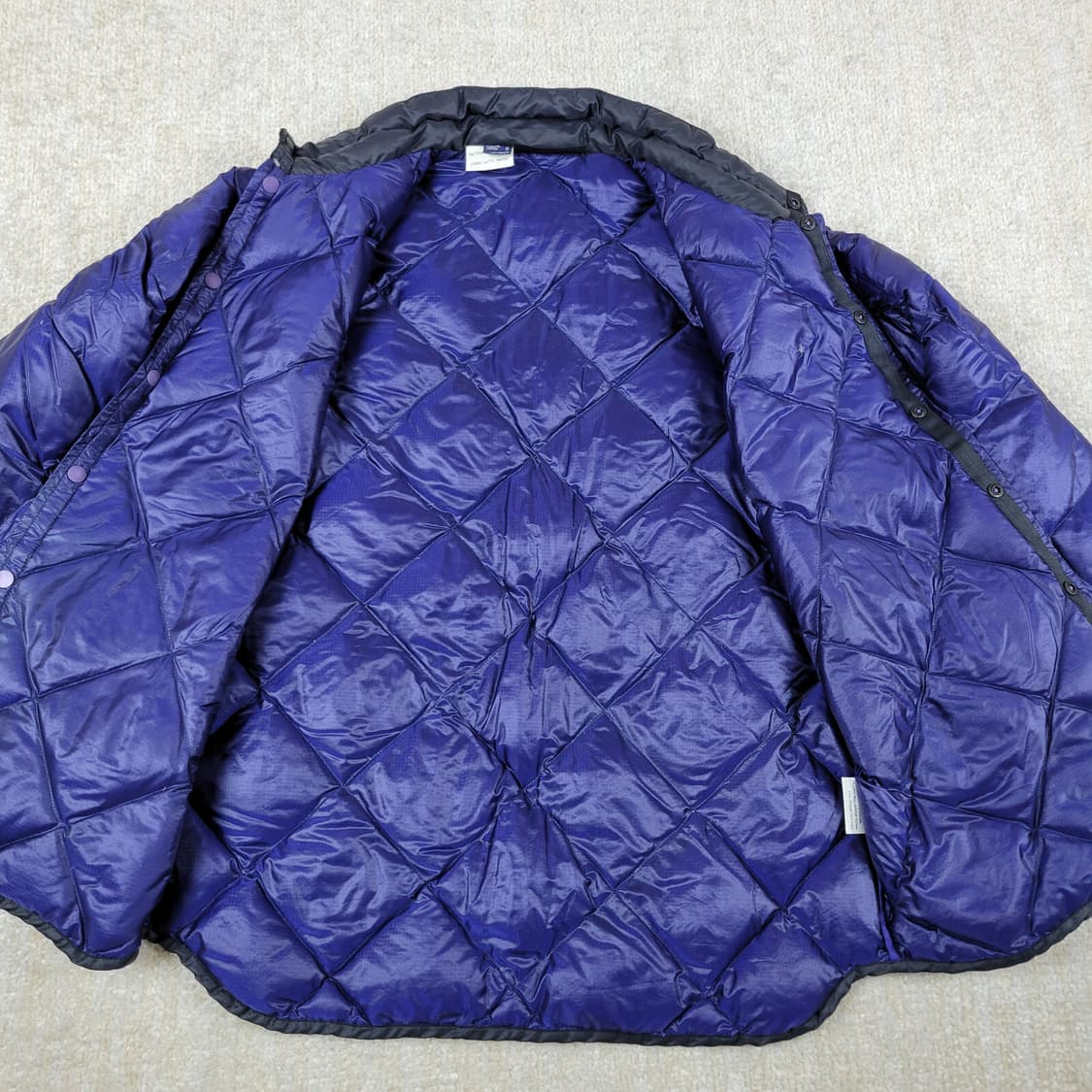 10s 몽벨 퀄팅 라이프 경량패딩 퍼플 상품이미지4