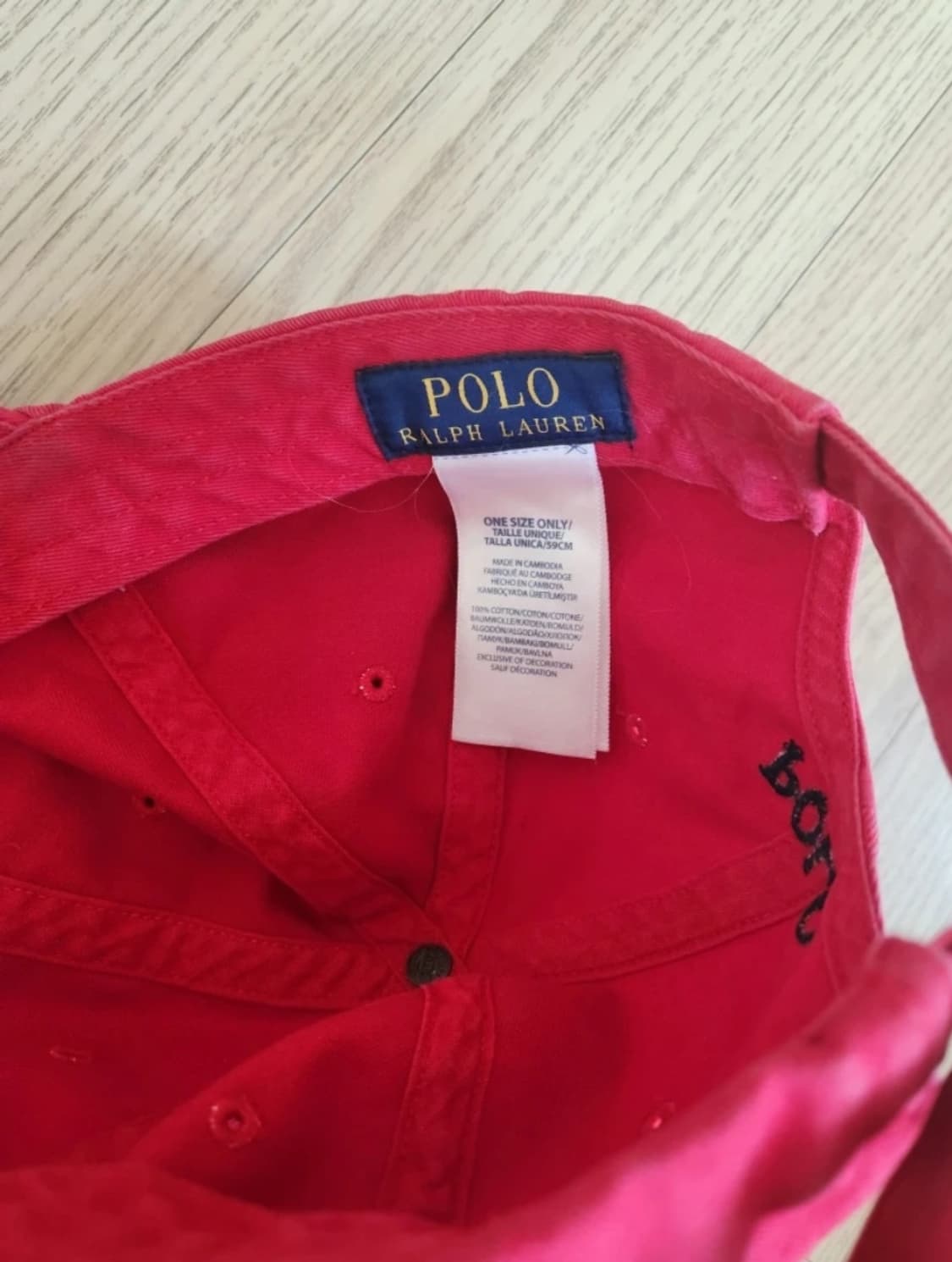 폴로 랄프로렌 볼캡 상품이미지3