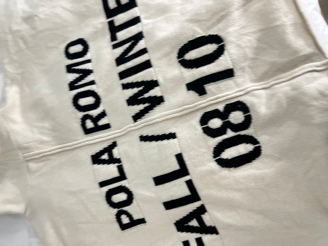 폴라로모 판초후드니트 상품이미지4