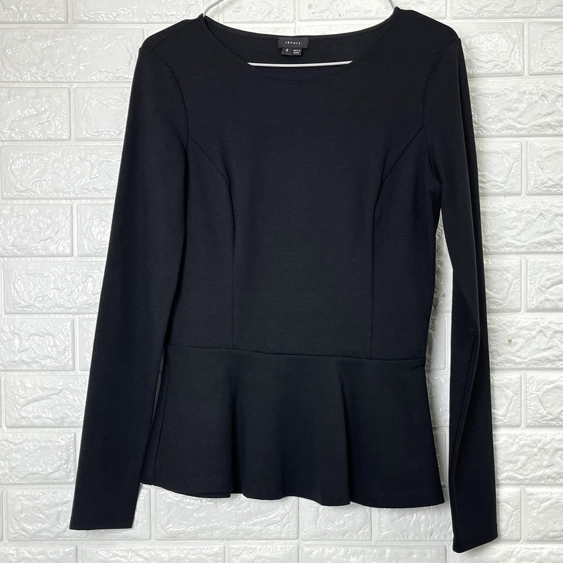 theory 띠어리 블랙 긴팔 S 상품이미지1