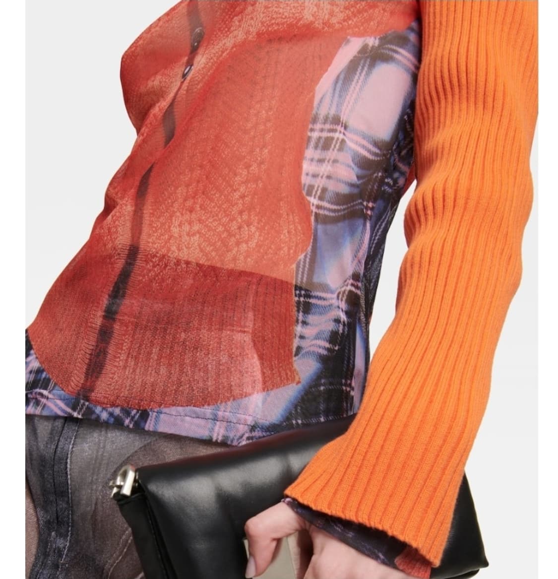 Y프로젝트 Jean Paul Gaultier 탑 오렌지 상품이미지3