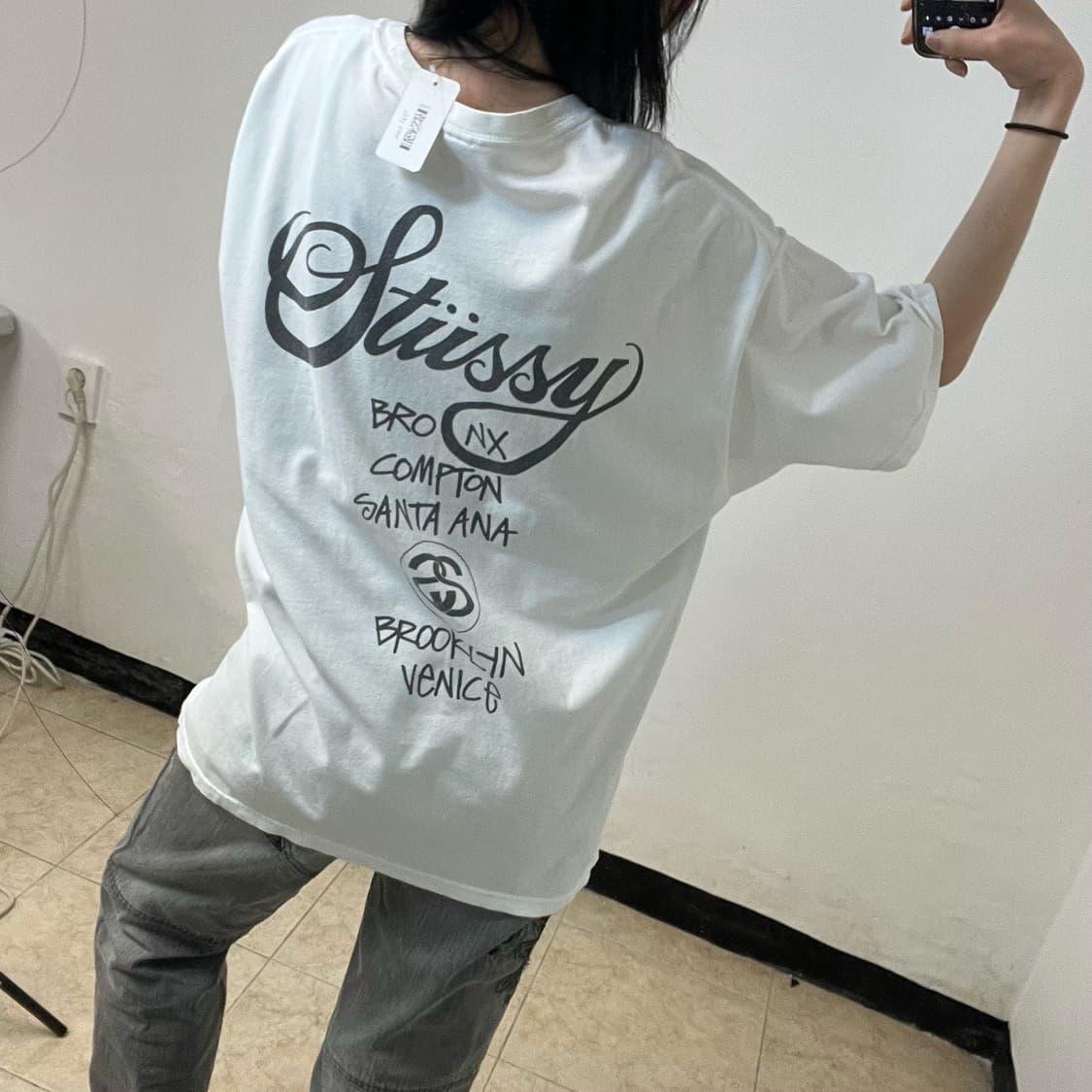 Stussy World Tour t-shirt 상품이미지3