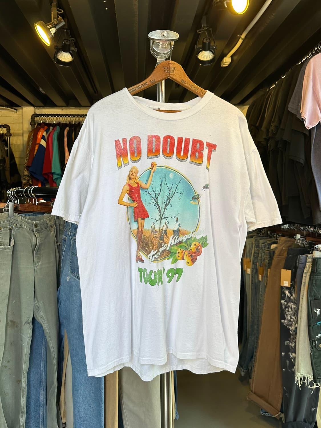 노 다웃 No Doubt 락밴드 투어 프린팅 티셔츠 상품이미지1