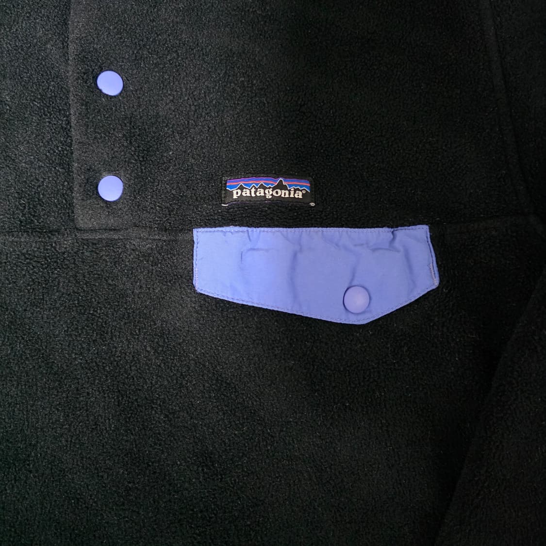[W/L] 빈티지 파타고니아 신칠라 플리스 스냅 풀오버 블랙 상품이미지3