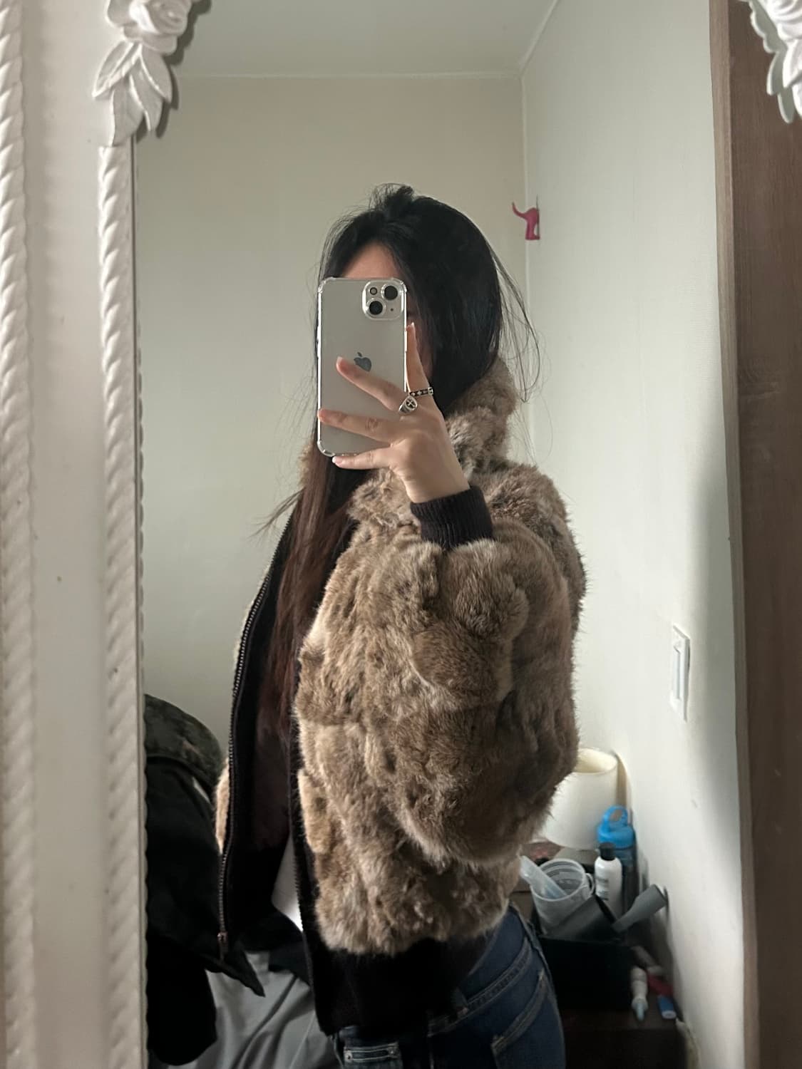 퍼자켓 리얼토끼털 상품이미지2