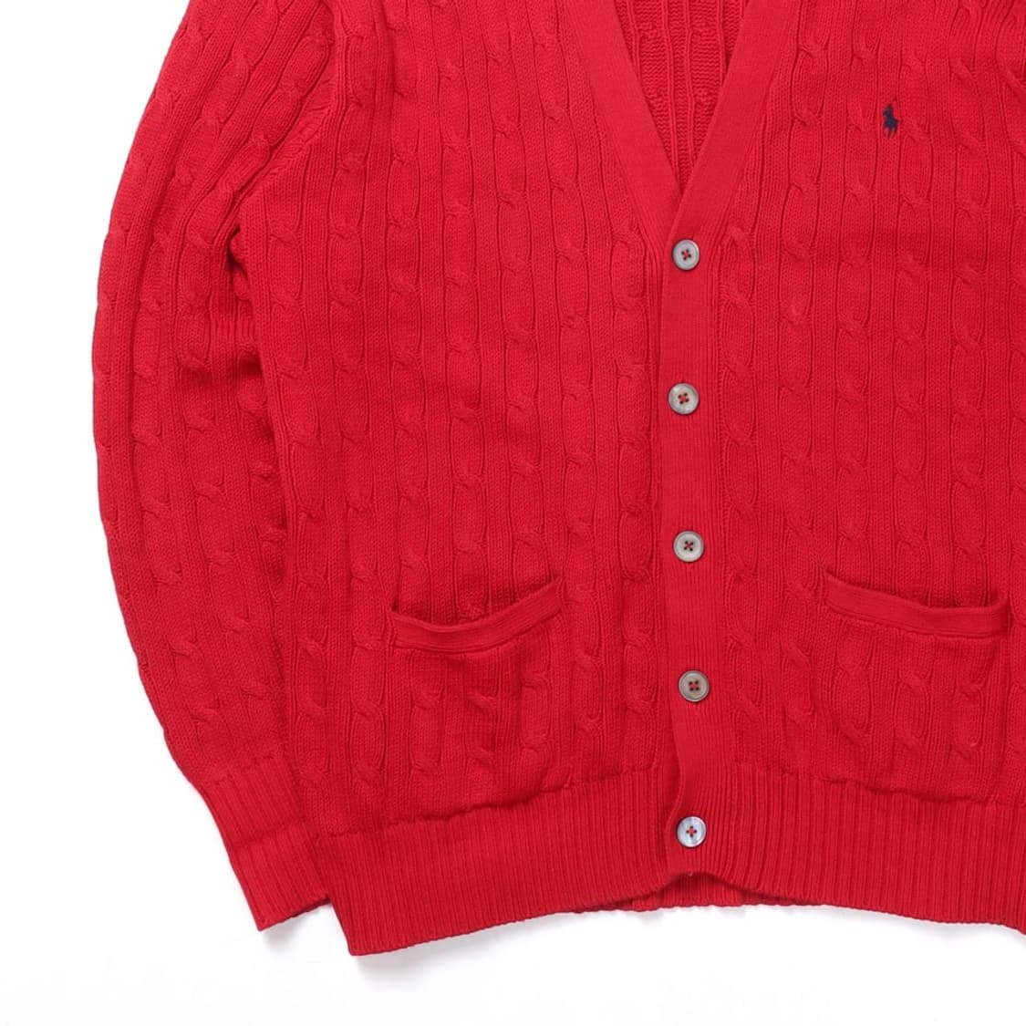 Polo by Ralph Lauren Cable Knit Cardigan 상품이미지3