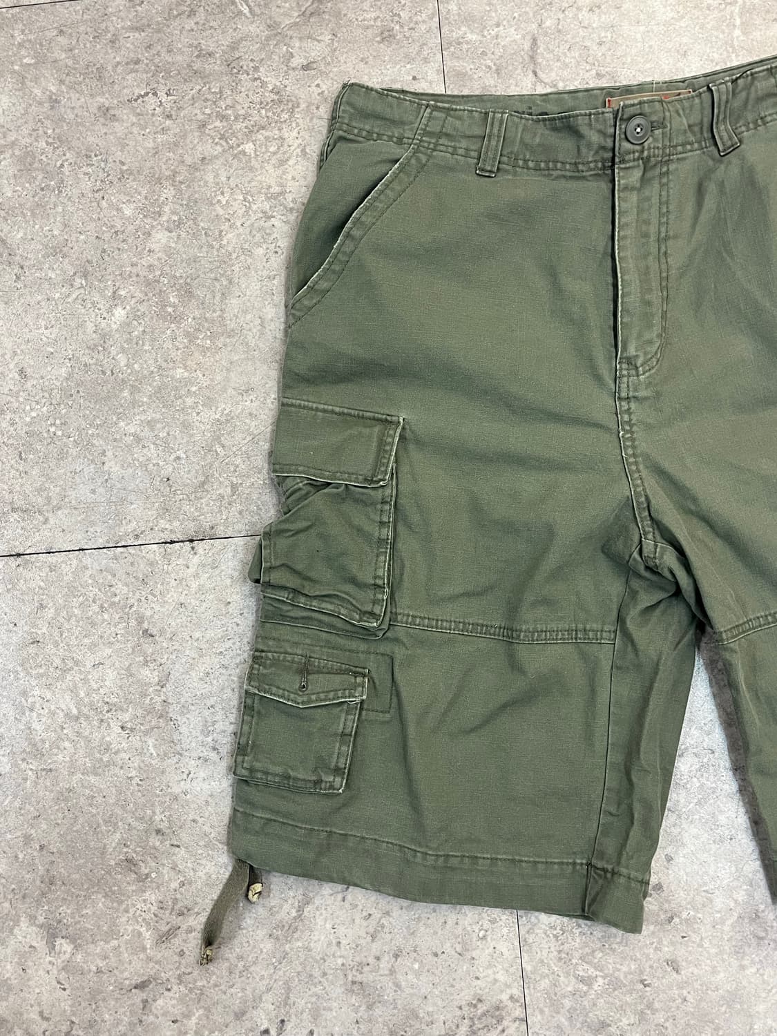 빈티지 아메리칸 카고 하프 팬츠 카키 2XL #csz3487 상품이미지4