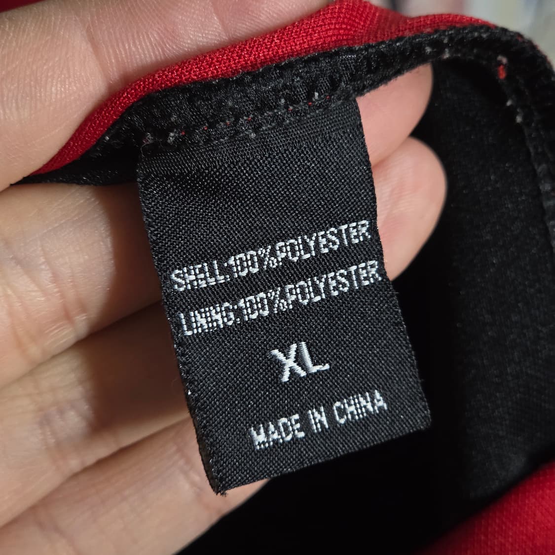 야마하 빅프린팅 레드&블랙 레이싱 져지 상품이미지10