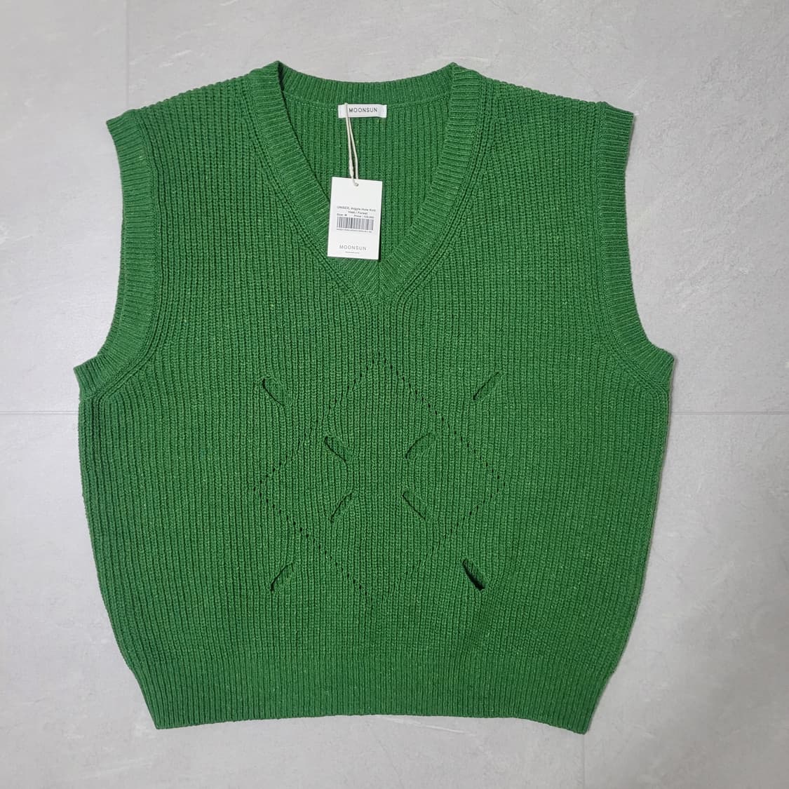 <문선> 니트조끼 (m) 상품이미지1