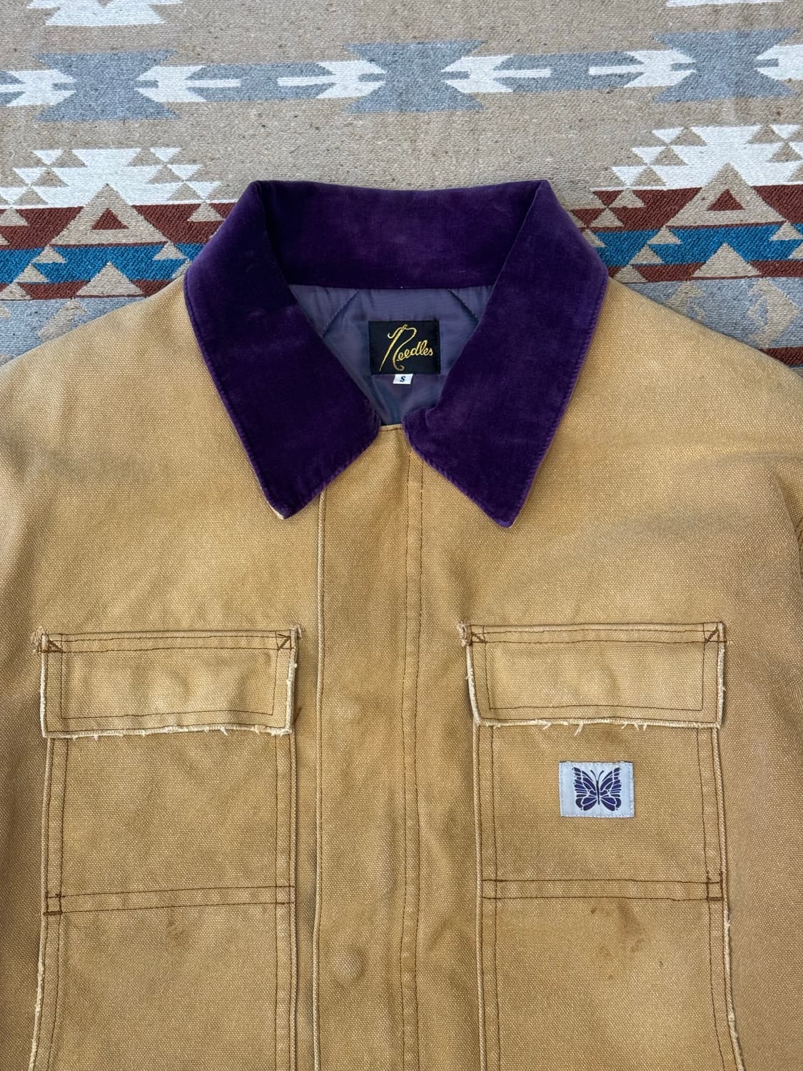 [S][100] 니들스 16oz 코튼 캠버스 럼버잭 브라운 상품이미지2