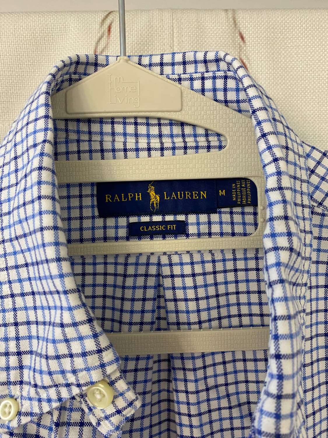 M)폴로랄프로렌 클래식핏 체크 긴팔 셔츠 상품이미지2