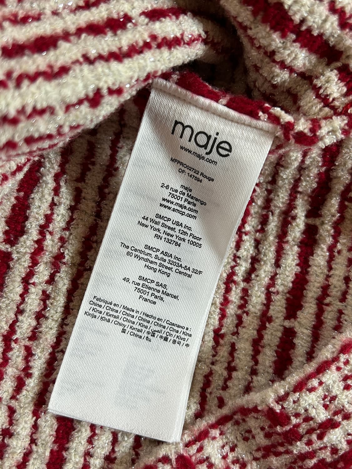 마쥬 트위드 버튼 원피스 상품이미지6