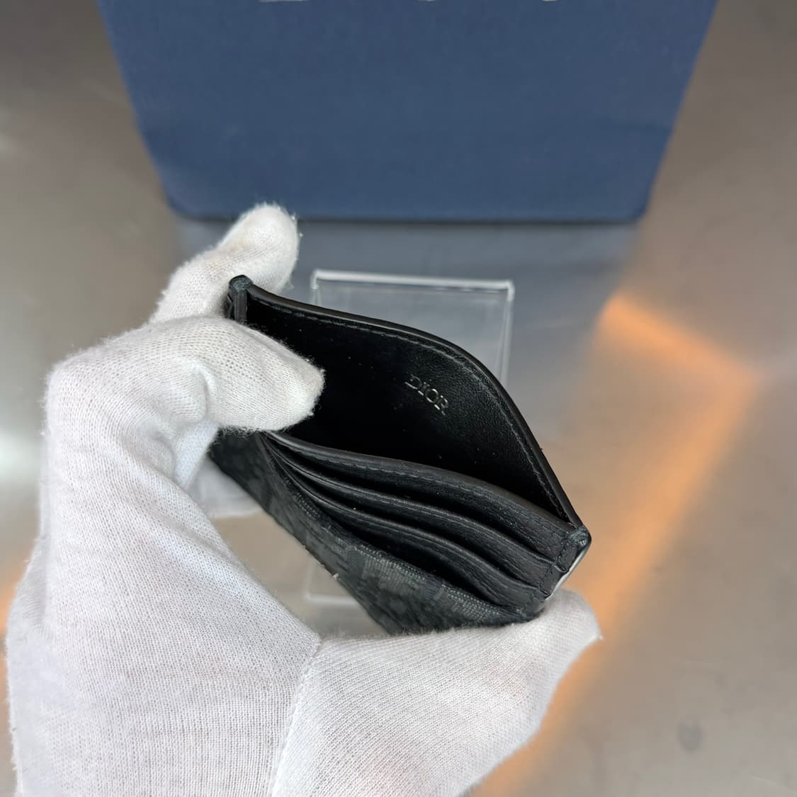 [리오브] 디올 오블리크 자카드 카드지갑 상품이미지4