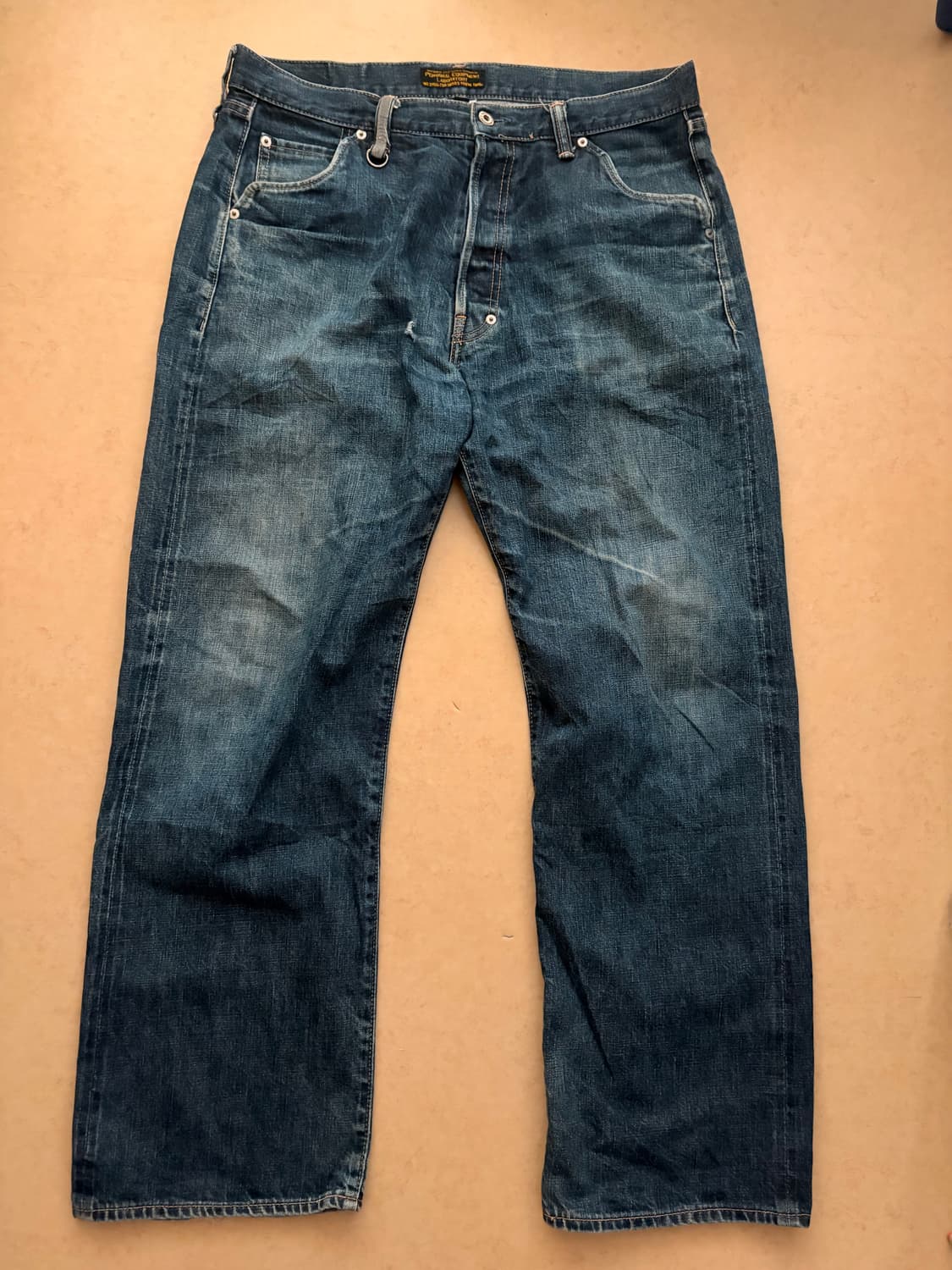 니트레이드 Nitraid 셀비지 빈티지 데님 팬츠 XL 상품이미지1