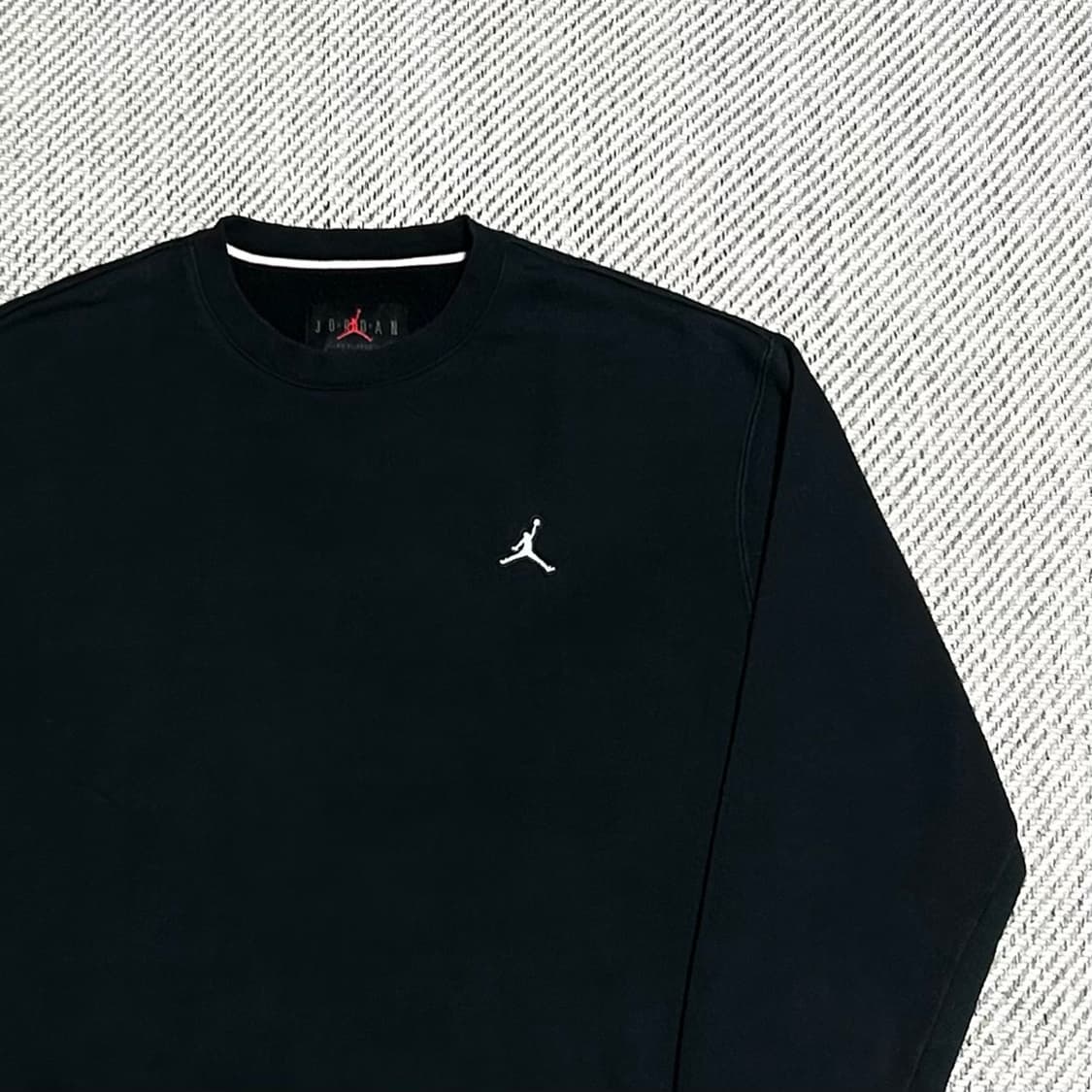 [M] Jordan 나이키 조던 베이직 블랙 라운드 맨투맨 상품이미지2