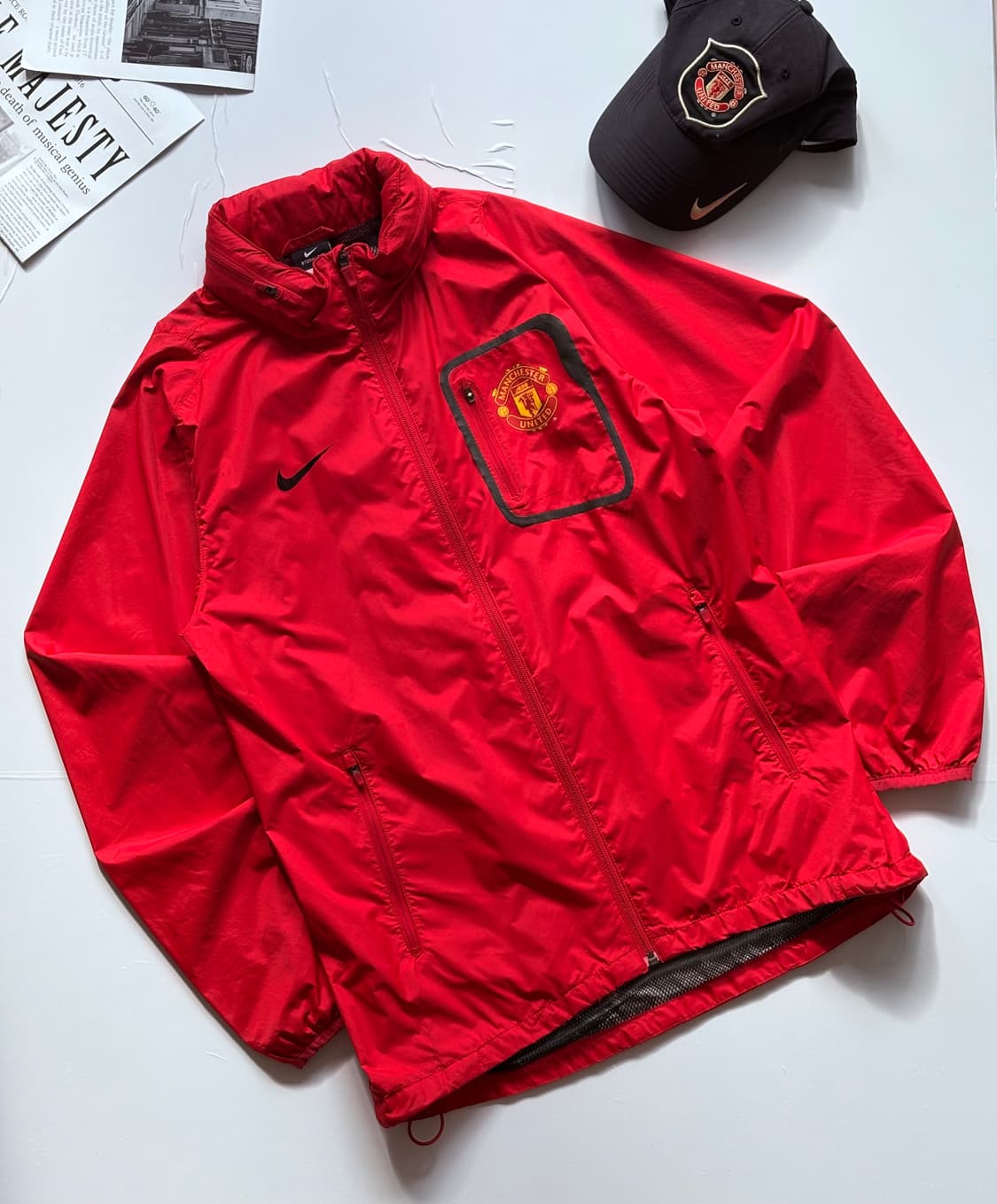 Nike 나이키 맨유 레드 바람막이 상품이미지1