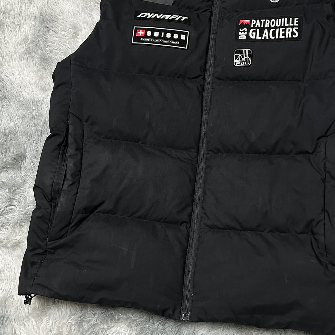다이나핏 다운 블랙 패딩조끼 3XL 상품이미지2