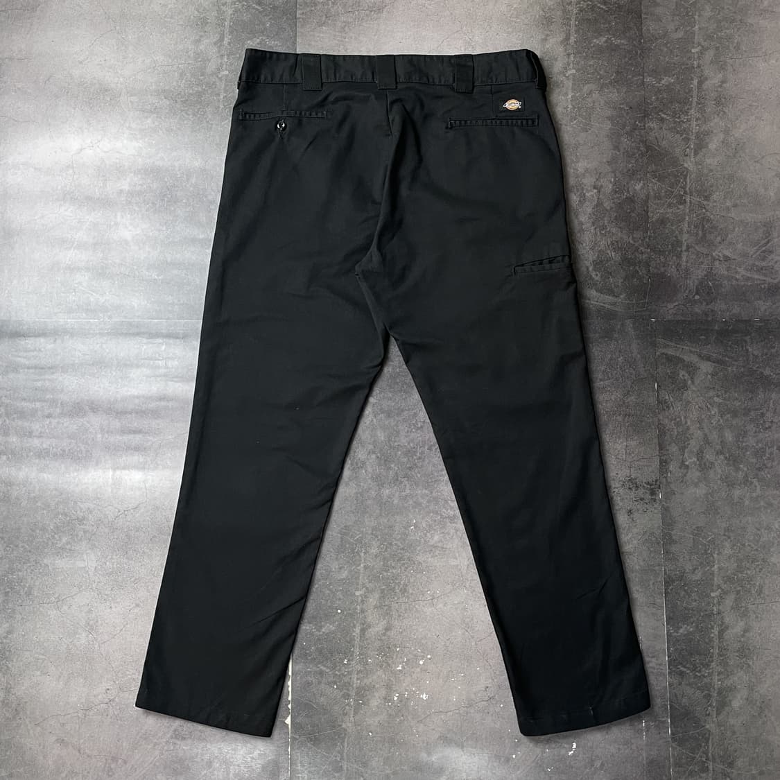 DICKIES 디키즈 빈티지 블랙 테이퍼드핏 워크팬츠 A01056 상품이미지5
