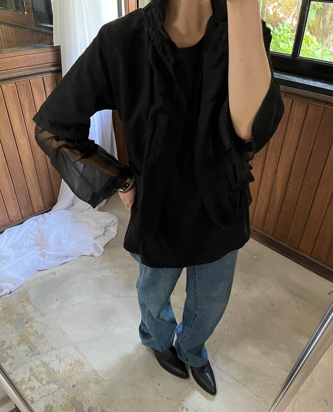 COMME DES GARCONS see-through jaket 상품이미지1