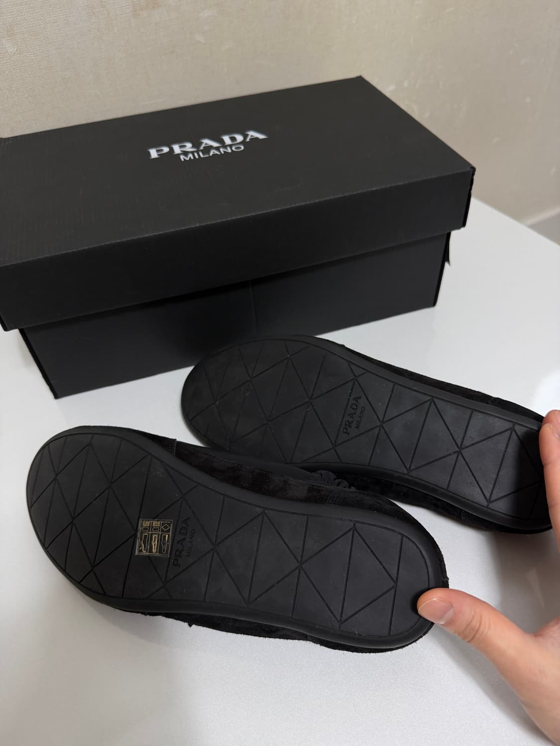 [uk8] 프라다 컬랩스 리나일론 스니커즈 상품이미지5