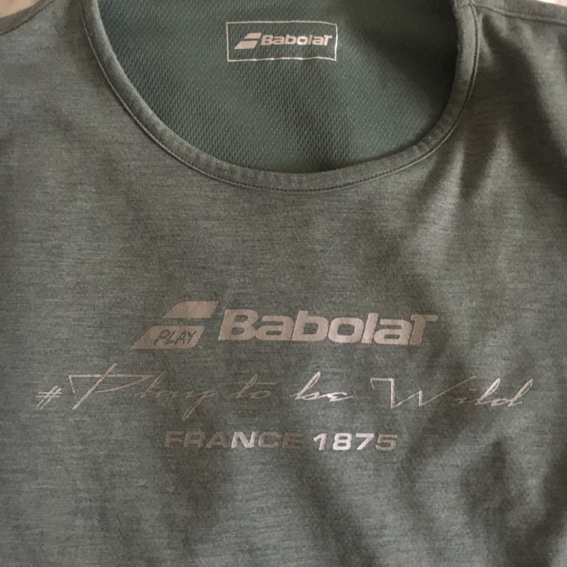 BabolaT 카키그린 반팔티 상품이미지3