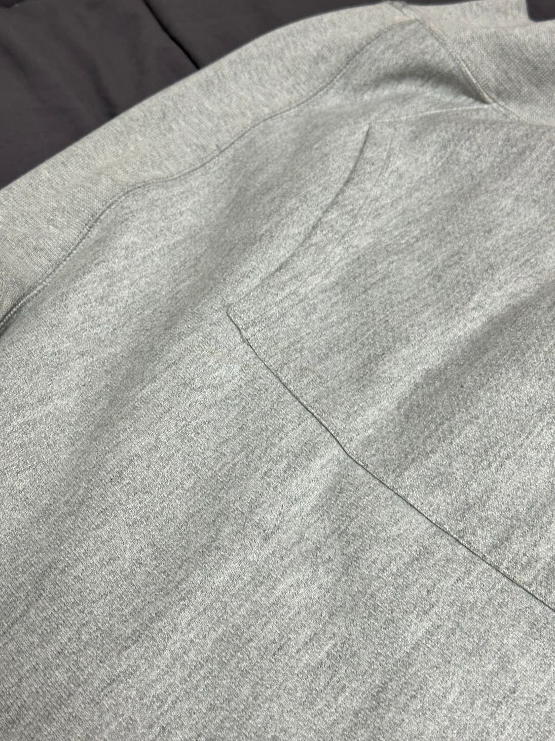 JP 챔피온 리버스위브 블루텍 그레이 후드티 라지 상품이미지5