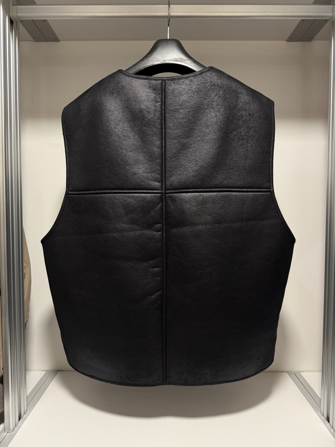 슈프림 리버시블 포우 셔링 베스트 블랙 XL 상품이미지4