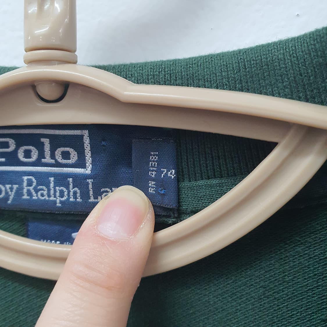 폴로 랄프로렌 정품 긴팔 카라티 상품이미지4