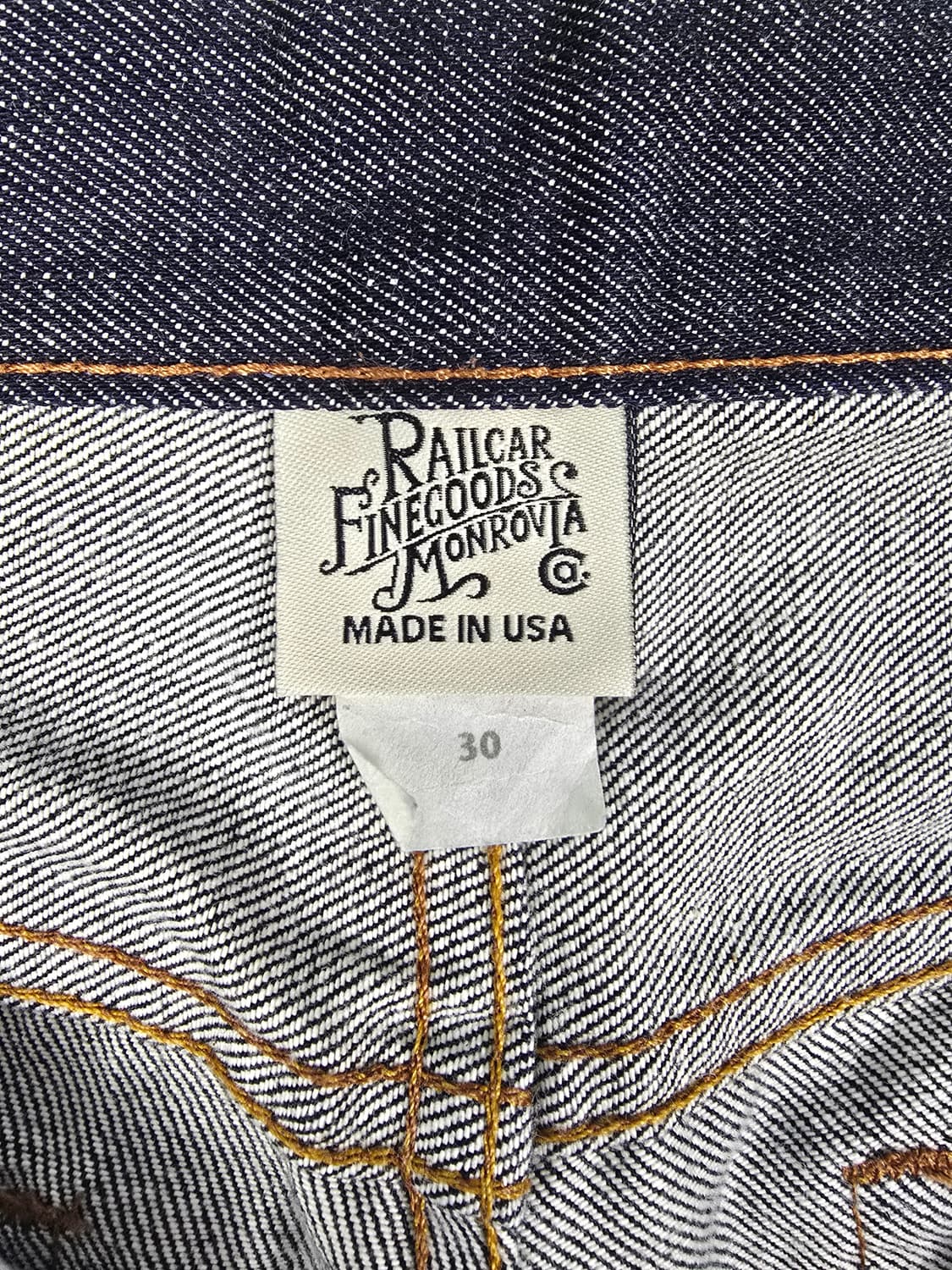Railcar Finegoods 데님 30사이즈 상품이미지5