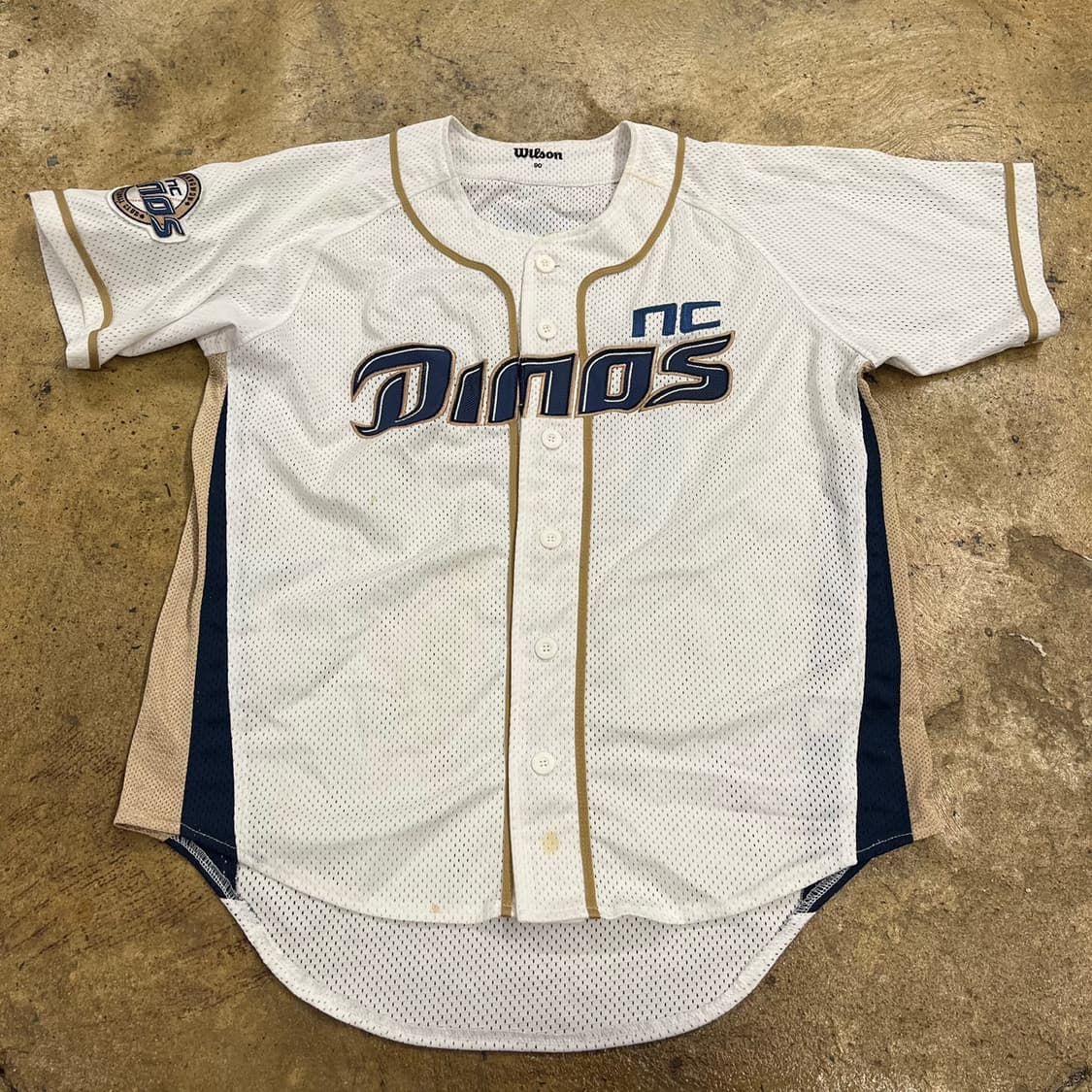 [90] NC다이노스 61 손민한 반팔 야구 유니폼 b17 상품이미지2