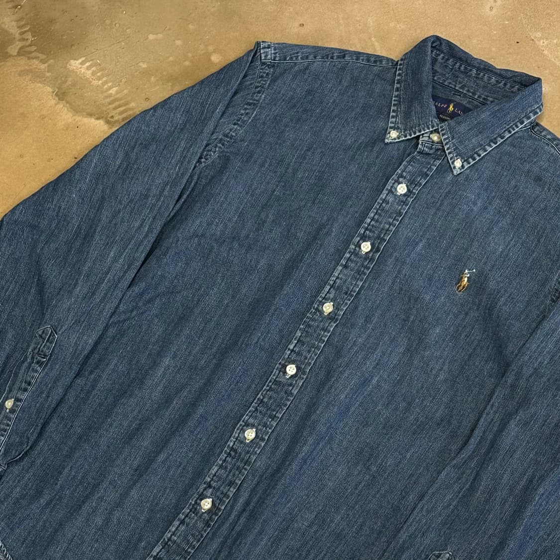 L 폴로랄프로렌 클래식핏 샴브레이 셔츠 상품이미지1