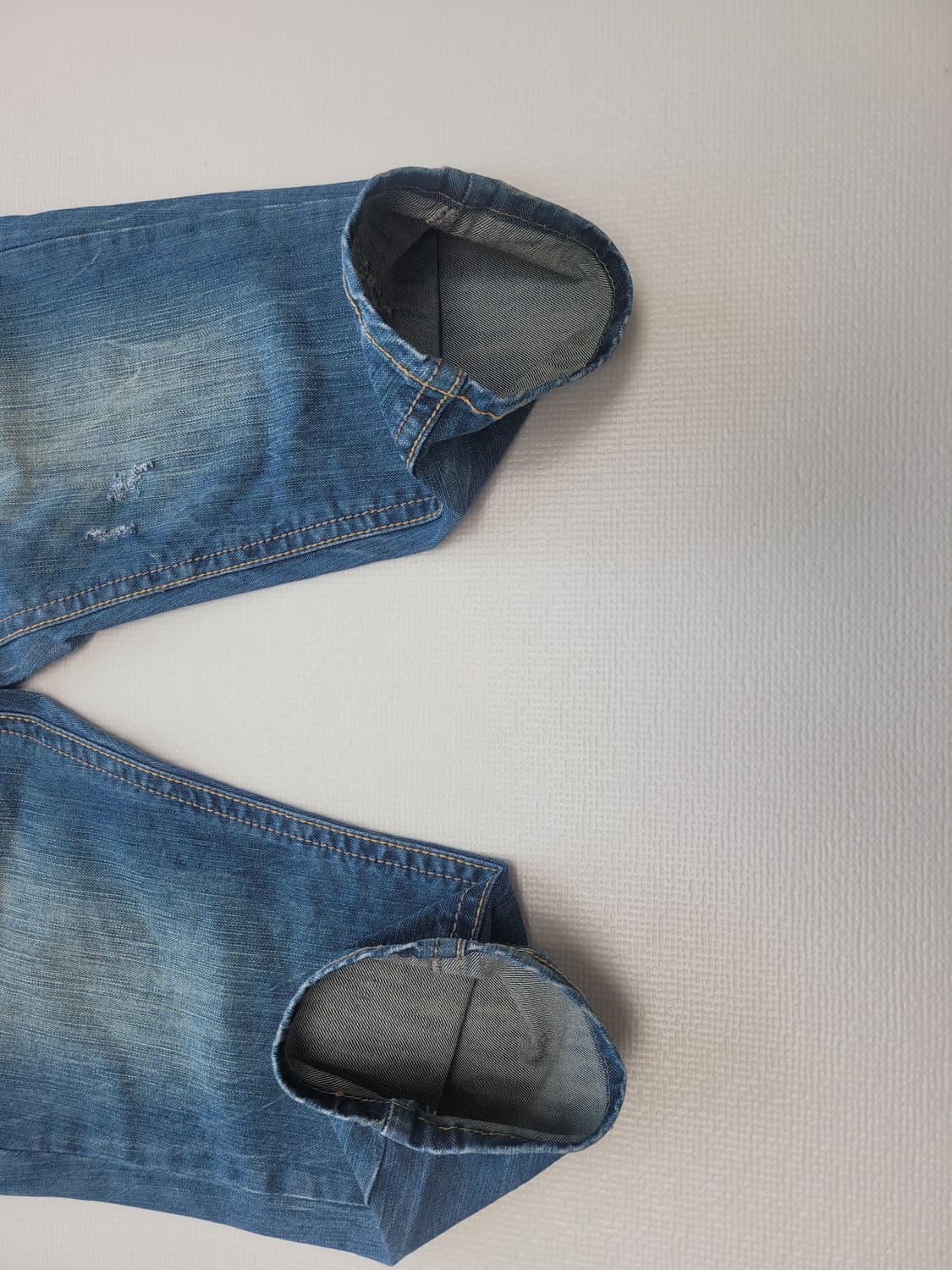 쉐인 Shane 남자 슬럽 7부 청바지 32 오션블루 상품이미지7