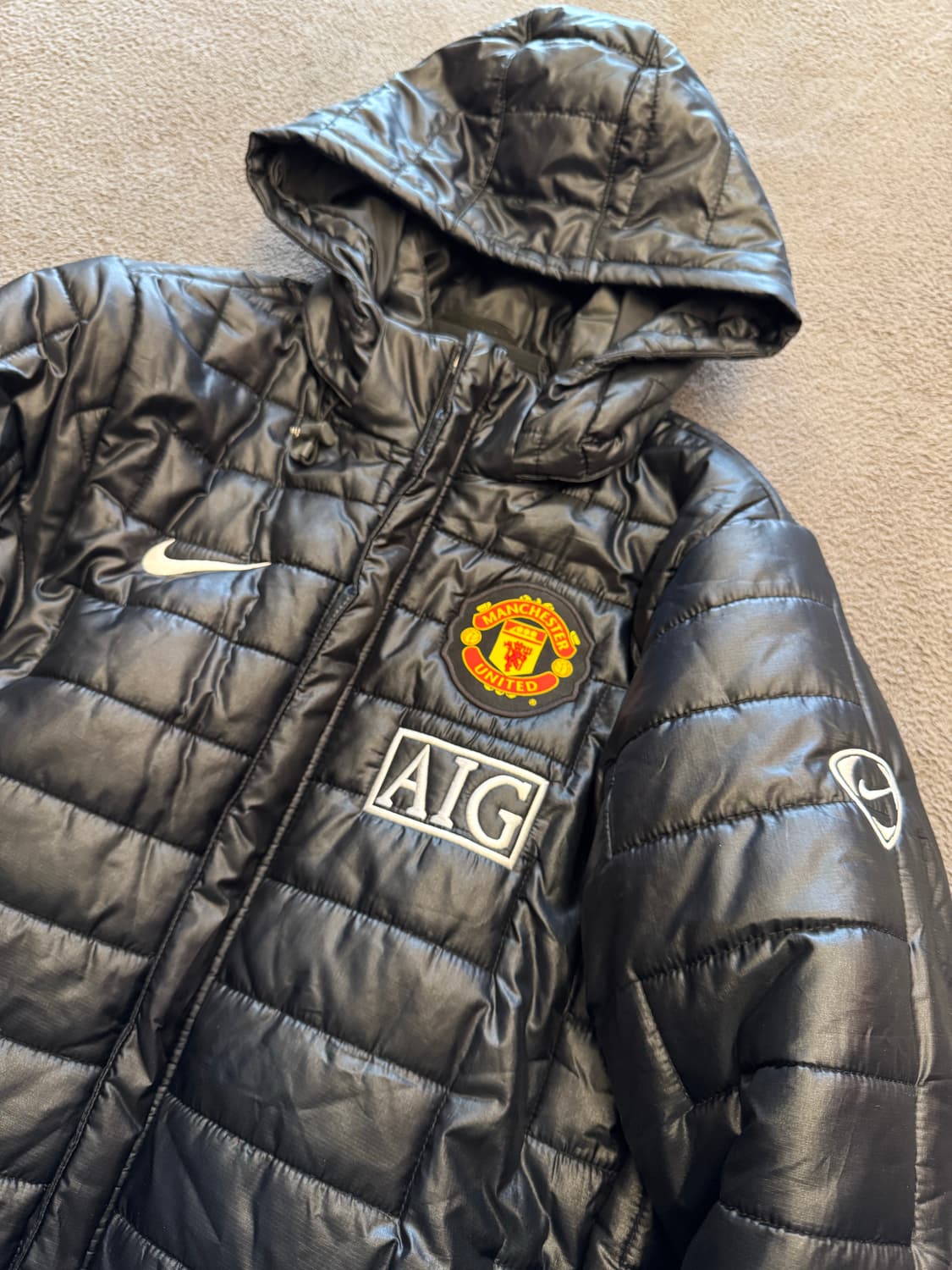 나이키 올드스쿨 맨유 경량패딩 처분 대장급  상품이미지2