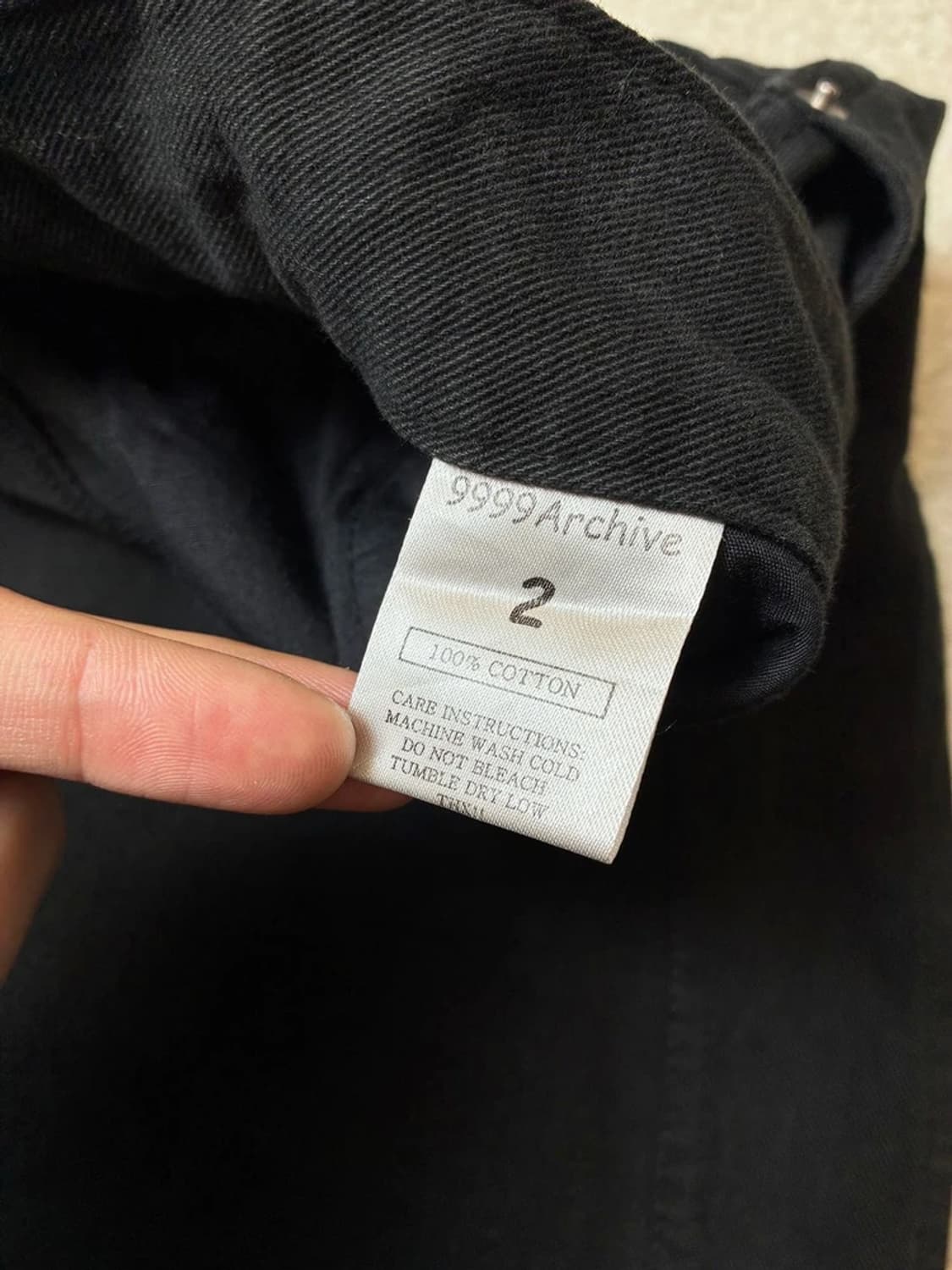 아카이브9999 테크니컬 커브드 데님 팬츠 PN6396 상품이미지10