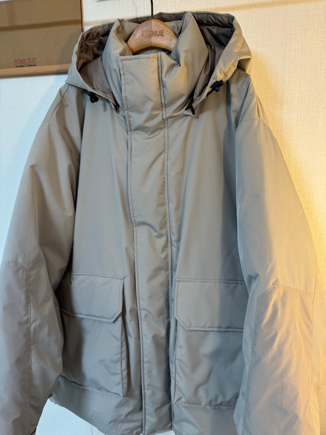 [L]비슬로우 21FW 오버사이즈 헤비다운파카 상품이미지3