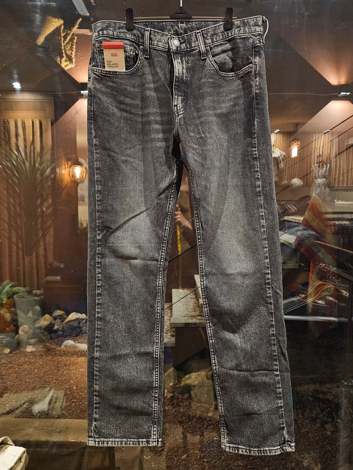 리바이스 559 릴랙스 스트레이트핏 흑청 33x34 상품이미지1