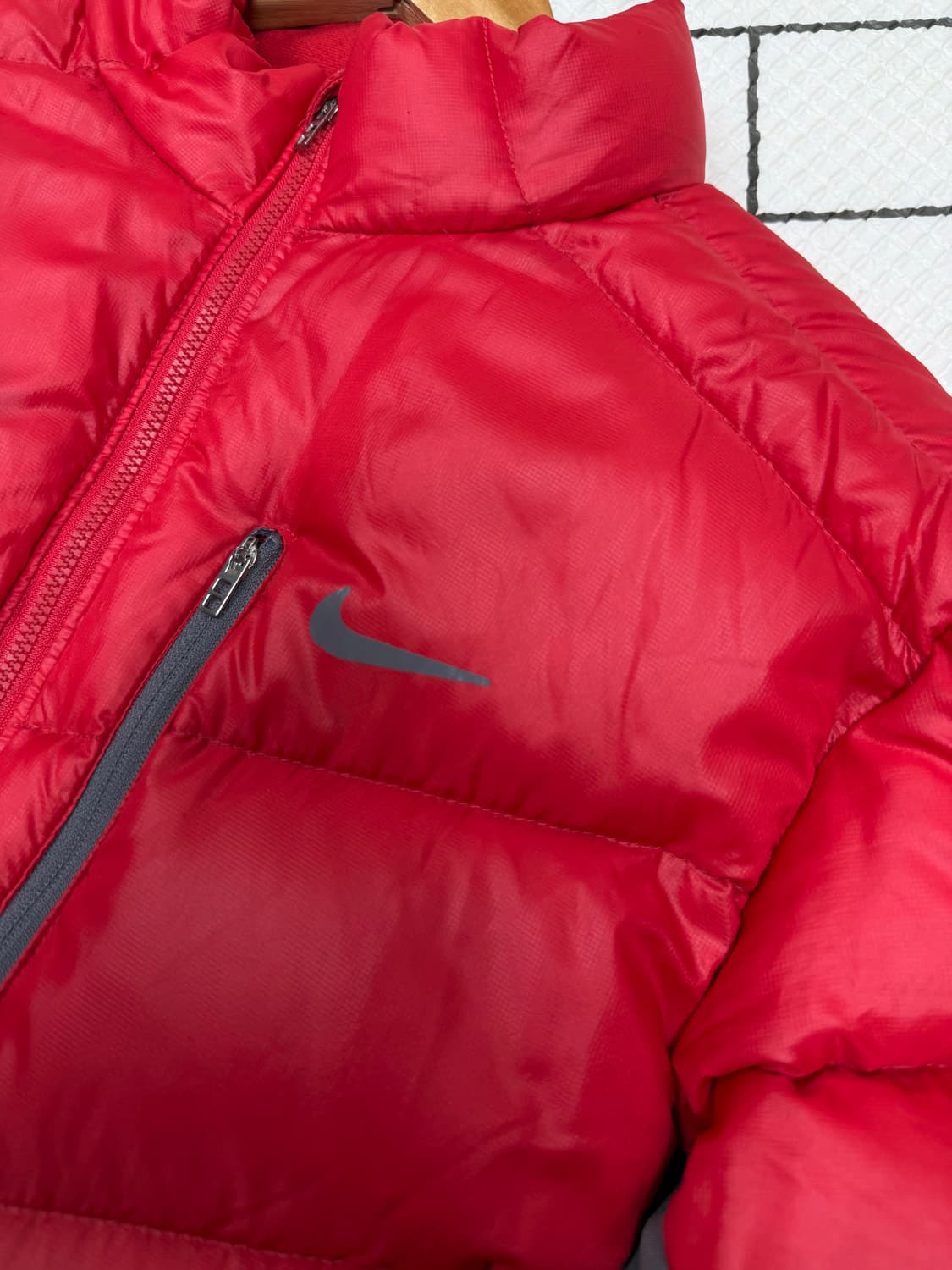 남성 100 L / 나이키 골프 패딩 레드 상품이미지3
