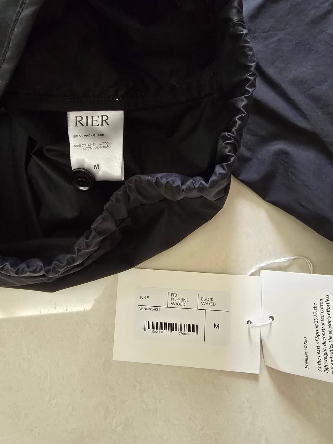 리에르 윈드브레이커 바람막이 M 상품이미지3