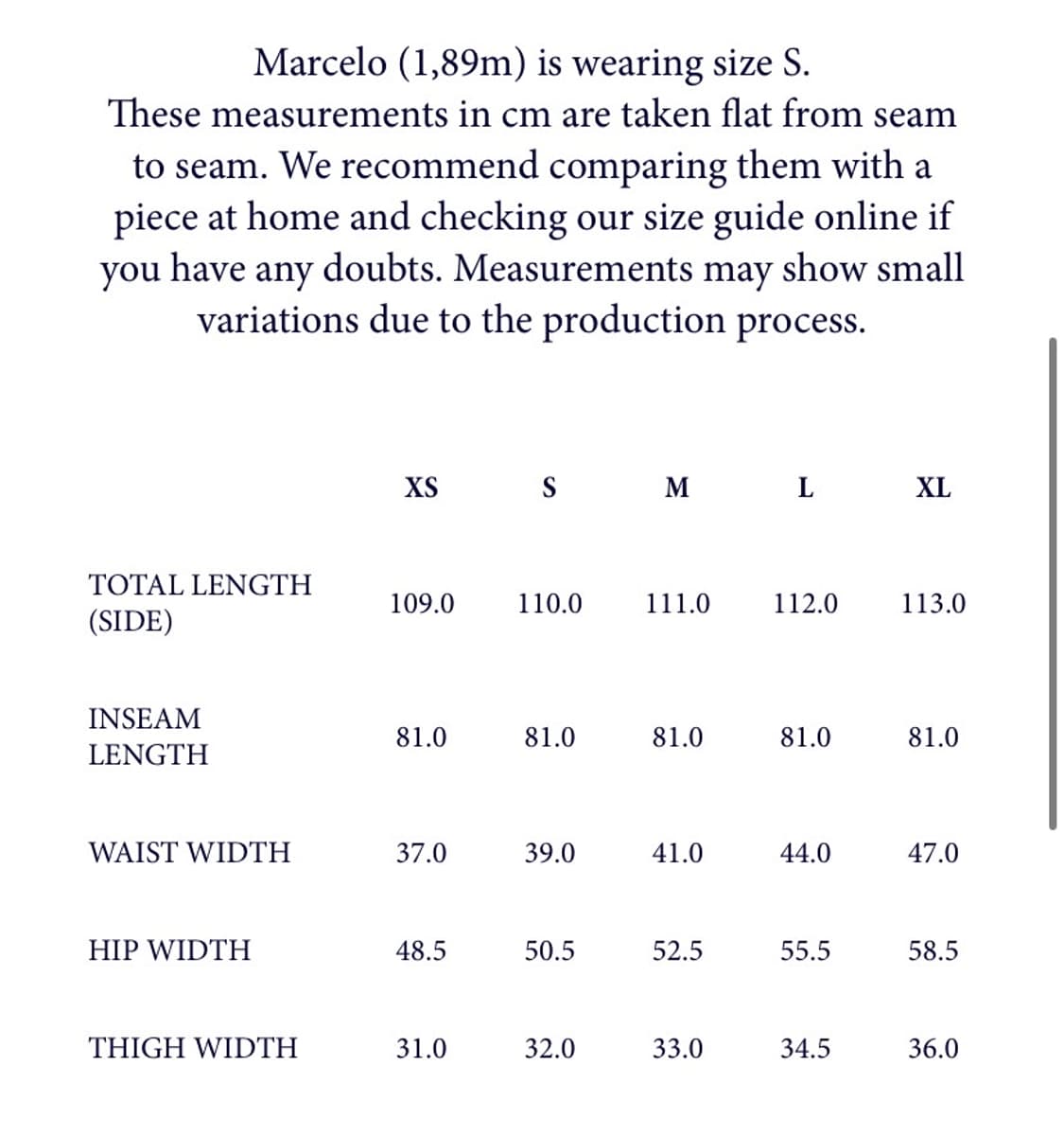 (S,M,L,XL) 팔로마울 Orlando 네이비 포켓 트라우저 상품이미지8