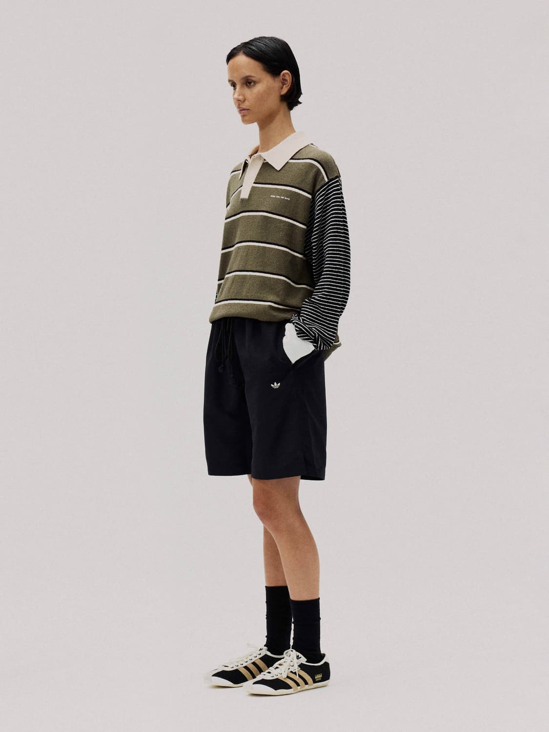 [S,M,L]아디다스 x 송 포 더 뮤트 26ss 007 폴로 티셔츠 상품이미지3