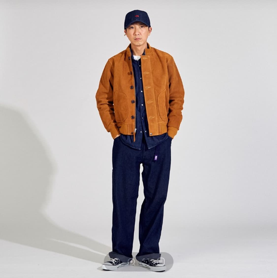 마이클클래식어페럴 x 빔즈 N1 스웨이드 자켓 L 상품이미지1