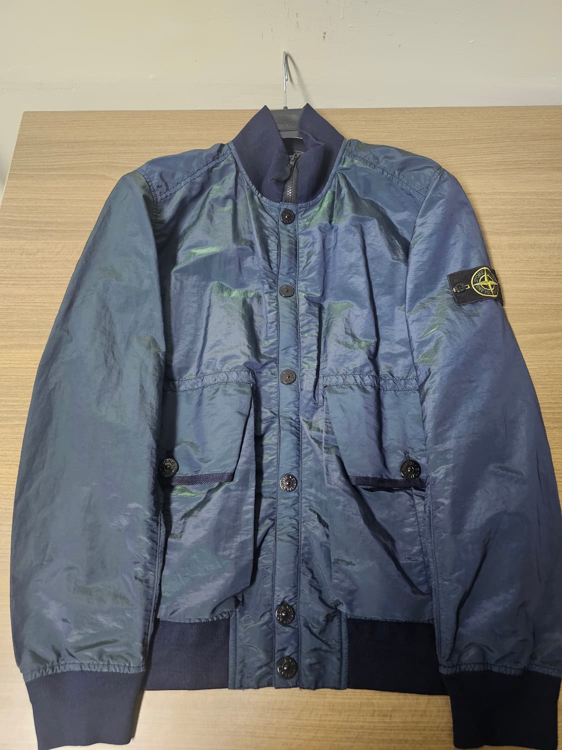 스톤아일랜드 NYLON METAL WATRO COLOUR WEFT 자켓 상품이미지3