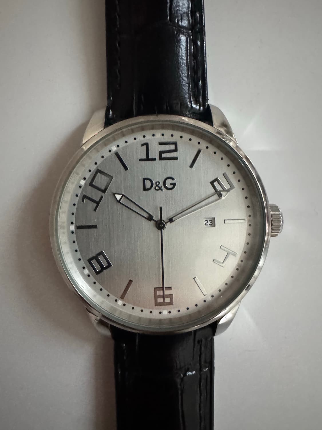 D&G 돌채앤가바나 남성 가죽 시계 상품이미지2